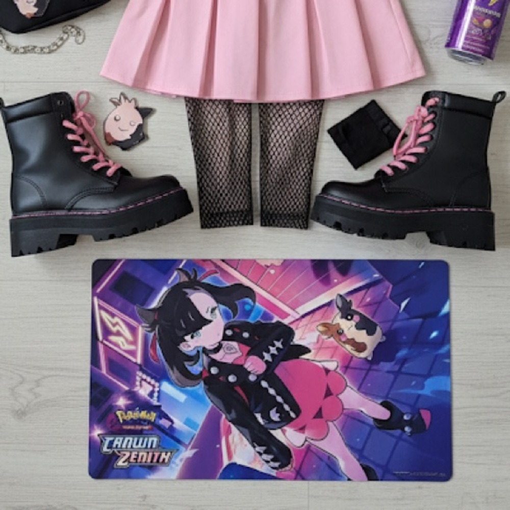 Morpeko Premium playmat- Crown Zenith V-Union Collection